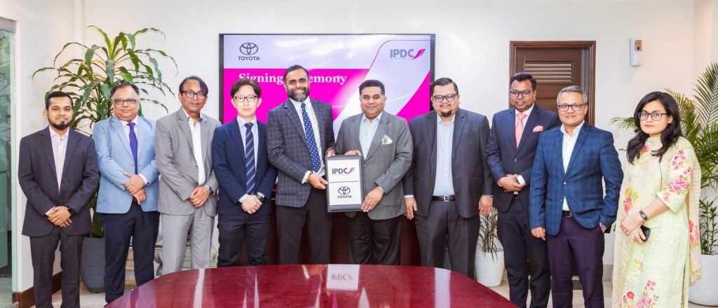 টয়োটা গাড়ি ক্রয়ে বাড়তি সুবিধা পাবেন আইপিডিসির গ্রাহকরা