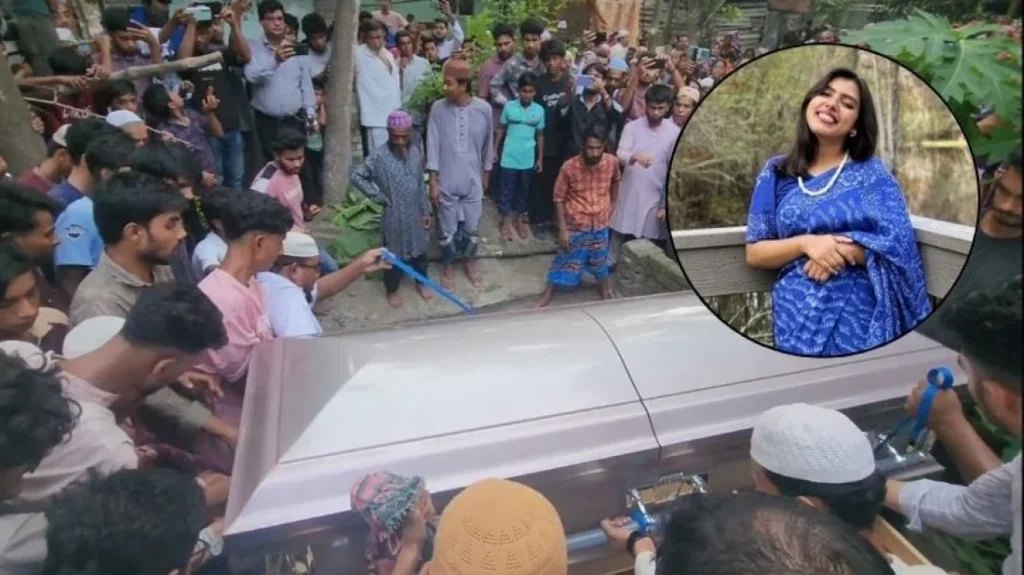 দাদা-দাদির কবরের পাশে চিরনিদ্রায় যুক্তরাষ্ট্রে নিহত বৃষ্টি