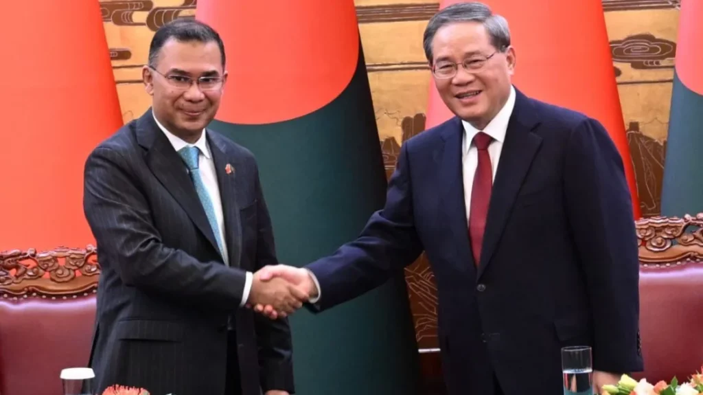 তারেক রহমান-লি ছিয়াংয়ের দ্বিপক্ষীয় বৈঠক অনুষ্ঠিত