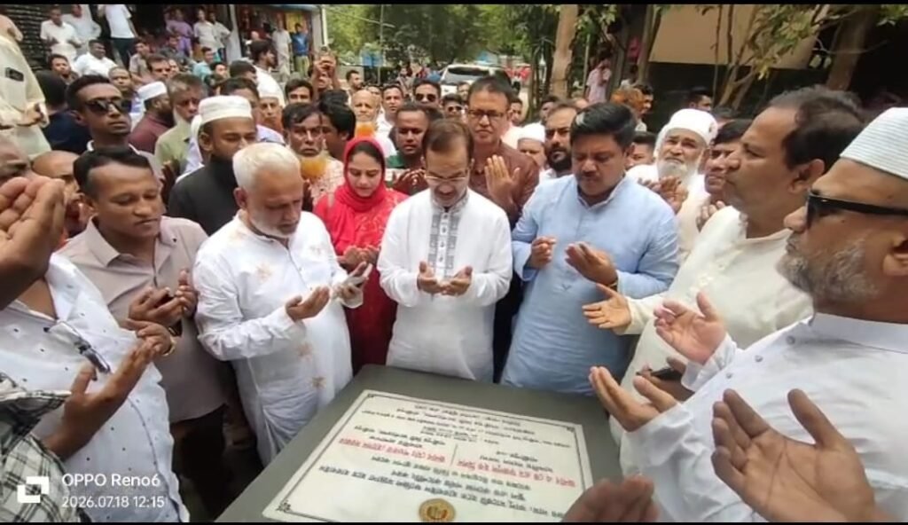 পূবাইলে উন্নয়ন প্রকল্পের ভিত্তিপ্রস্তর স্থাপন
